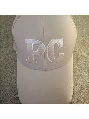 3 for $14 robin Ruth Embroidered 'PC' Baseball Cap in Light pink